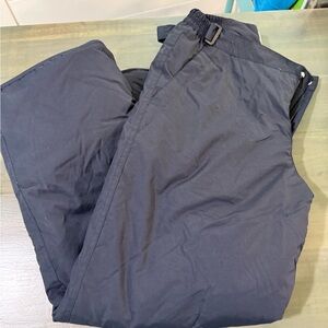 Boys Black Snow Pants